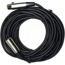 CHESTER 10 Metre Xlr Dişi - Xlr Erkek Mikrofon Kablosu - Profesyonel Ses ve Sahne Bağlantı Kablosu
