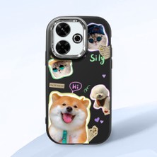 Ucuc Redmi 13/13X Uyumlu Darbe Emici Kamera Korumalı Siyah Silikon Kılıf