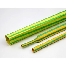Woer Sari Yeşil Daralan 6.4 mm Makaron 100 Metre