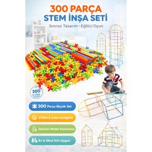 Feyza Design Eğitici Bambu Çubuklar 300 Parça Çocuk Gelişim Oyunu