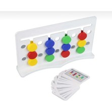 Feyza Design Renkli Montessori Zeka Oyunu Eğlenceli Kutu Oyunu