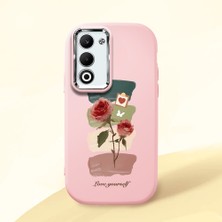 Ucuc Oppo A5 4g/5g Uyumlu Darbe Emici Kamera Korumalı Pembe Silikon Kılıf