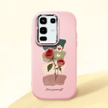 Ucuc Infinix Note 50/note 50 Pro Uyumlu Darbe Emici Kamera Korumalı Pembe Silikon Kılıf