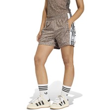 Adidas Aop Adibreak Sh Kadın Günlük Şort KD8821 Kahverengi