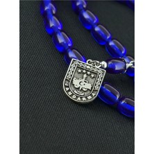 kuyumcudan Gümüş Jandarma Logolu Kehribar Tesbih