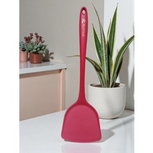 Elfnur Yanmaz Yapışmaz Silikon Yumurta ve Krep Spatulası - 32 cm