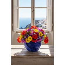 Fılamentim Floranti Orbitweave Dekoratif Saksı Modern Seri 135X135X120 mm NO.1030.10.M-03