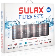 Sulax Lüx Black Komple Set + Mineral Filtre Kutusu