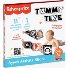 Feyza Design Aynalı Aktivite Kitabı Tummy Time 0-12 Ay - Zeka ve Eğlence