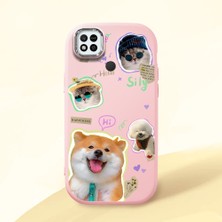 Ucuc Redmi 9C/10A Uyumlu Darbe Emici Kamera Korumalı Pembe Silikon Kılıf