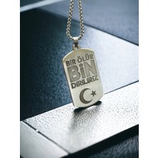 kuyumcudan Erkek Çelik Kolye