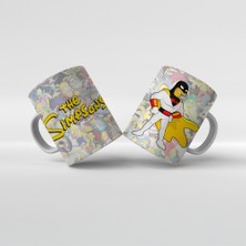 Baskılı Kupa Bardak The Simpsons Karakterleri - Y12