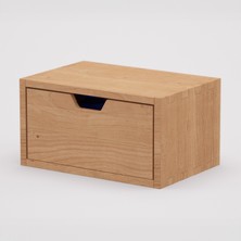 Desna Çekmeceli Mini Dolap - Kiraz | Woodsaka