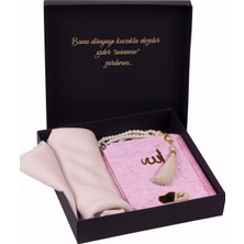 Kişiselleştirilebilir Manidar Hediye Kutusu Anneye Yasin-I Şerif Tespih Hediyesi Şık Tasarım