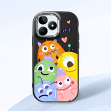 Ucuc Realme C51/C53 Uyumlu Darbe Emici Kamera Korumalı Siyah Silikon Kılıf