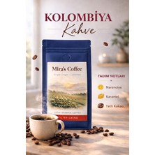 Mira's Coffee Kolombiya %100 Arabica Öğütülmüş Filtre Kahve Taze Kavrulmuş Kahve