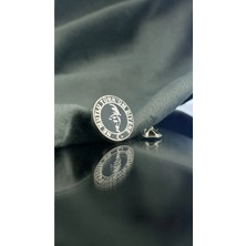 kuyumcudan Ne Mutlu Türküm Diyene Yaka Rozeti ( Gümüş )