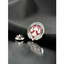 kuyumcudan Adana Barosu Gümüş Yaka Rozeti