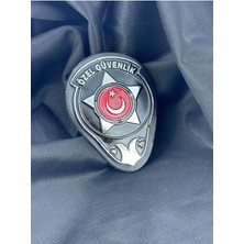 kuyumcudan Özel Güvelik Bel Kemer Rozeti