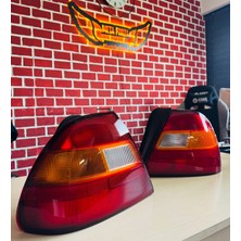 Can Meta Forza Otomotiv Euro Civic Stop 96-01 Kırmızı Sarı 33501-ST3-G11-SARI 33551-ST3-G11-SARI