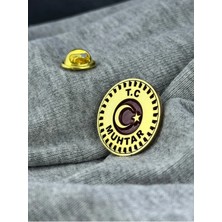 kuyumcudan Muhtar Rozet ( 925 Ayar Gümüş )