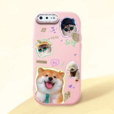 Ucuc iPhone 7 Plus/8 Plus Uyumlu Darbe Emici Kamera Korumalı Pembe Silikon Kılıf