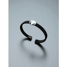 kuyumcudan Börü Motifli Erkek Bileklik