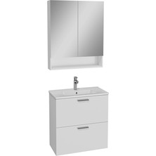 Vitra Mia Banyo Dolabı Seti 80 cm Beyaz 66050