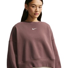 Nike Sportswear Phoenix Fleece Bisiklet Yaka Kadın Sweatshirt