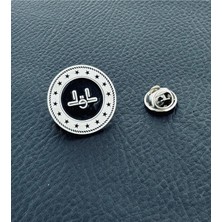 kuyumcudan Diyanet Işleri Başkanlığı Gümüş Içi Siyah Rozet