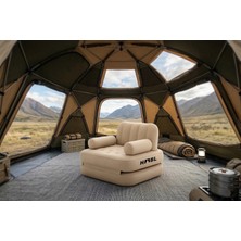 Habl Tek Kişilik 2’si 1 Arada Şarjlı Şişme Koltuk ve Yatak 190×100*65CM