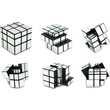 Feyza Design 3X3X3 Mirrored Brain Puzzle Cube For Kids And Adults
