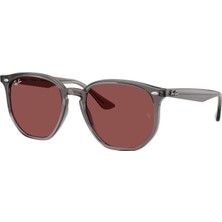 Ray-Ban Rb 4306 687375 54 Unisex Geometrik Gri Kemik Güneş Gözlüğü