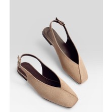 Nil Shoes Miya Vizon Süet Babet