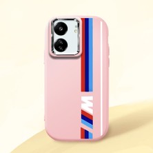 Ucuc Poco C65 Uyumlu Darbe Emici Kamera Korumalı Pembe Silikon Kılıf