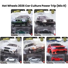 Ju-Ju Premium Car Culture Power Trip Seti 5'li Set Koleksiyon Diecast Model Araba