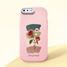 Ucuc iPhone 7 Plus/8 Plus Uyumlu Darbe Emici Kamera Korumalı Pembe Silikon Kılıf