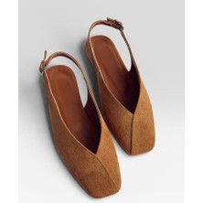 Nil Shoes Miya Taba Süet Babet