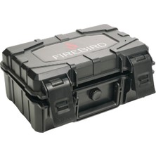 Firebird Seyahat Tipi 15 Siyah Taşıma Kulplu Humidor Puro Kutusu