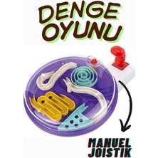 Feyza Design Manuel Joystick Denge Oyunu Çocuklar Için Zeka ve Konsantrasyon Geliştirici