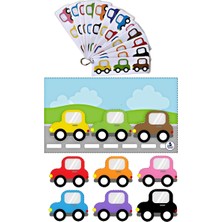 Feyza Design Çocuklar Için Renkleri Öğreten Zeka ve Hafıza Geliştiren Oyun