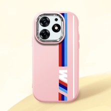 Ucuc Tecno Spark 10 Pro(Kı7) Uyumlu Darbe Emici Kamera Korumalı Pembe Silikon Kılıf