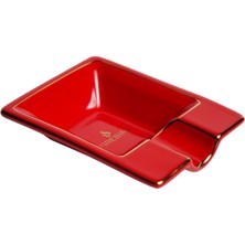 Firebird Kırmızı Tekli Porselen Puro Küllüğü