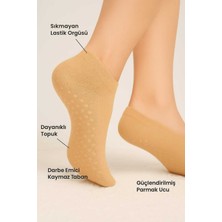 Feyza Design Yumuşak ve Kaydırmaz Tabanlı Unisex Yoga ve Pilates Çorabı