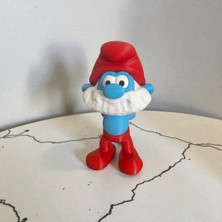 Valyria Store Şirin Baba 3D Baskı Figür 20 cm – Dekoratif Koleksiyonluk Smurf Karakter Oyuncak