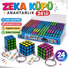 Feyza Design 24'lü Zeka Küpü Anahtarlık Seti – Doğum Günü ve Karne Hediyesi