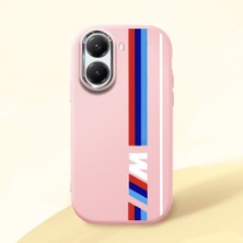 Ucuc Poco X7 Pro Uyumlu Darbe Emici Kamera Korumalı Pembe Silikon Kılıf