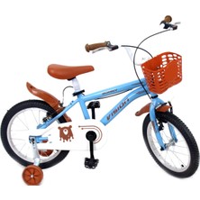 Feyza Design 16 Jant Çocuk Bisikleti Mavi - Güvenli ve Eğlenceli Spor Aksesuarı