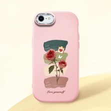 Ucuc iPhone 7/8/se 2020 2022 Uyumlu Darbe Emici Kamera Korumalı Pembe Silikon Kılıf