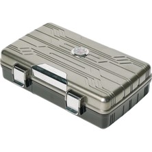 Firebird Seyahat Tipi 10 Gümüş Humidor Puro Kutusu